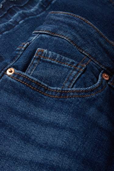 Dona - Bootcut jeans - high waist - texà blau fosc