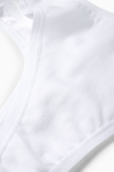 Damen - Multipack 3er - String - weiß