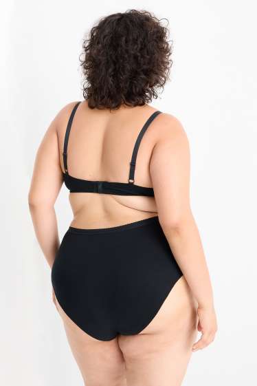 Women - Multipack of 2 - non-wired minimiser bra - padded - black / rose
