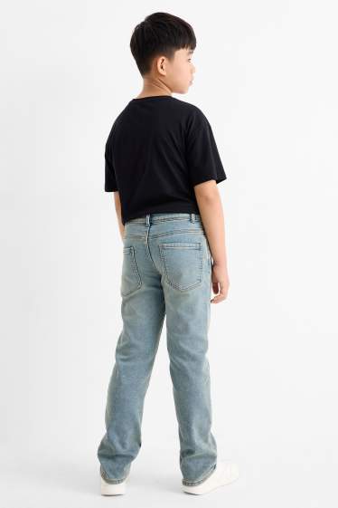 Copii - Băieți - Straight jeans - jeans termoizolanți - denim-albastru deschis