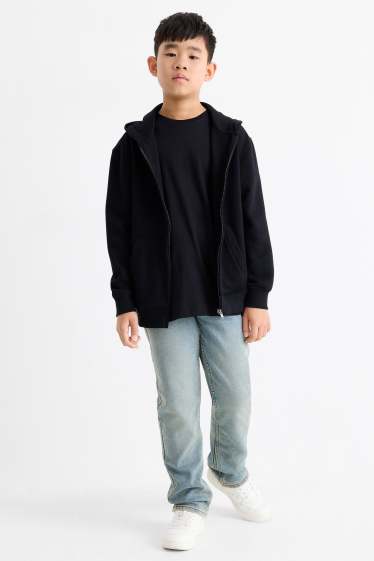 Copii - Băieți - Straight jeans - jeans termoizolanți - denim-albastru deschis