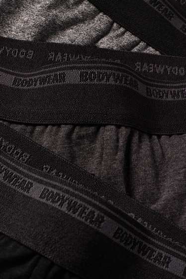 Men - Multipack of 3 - trunks - gray