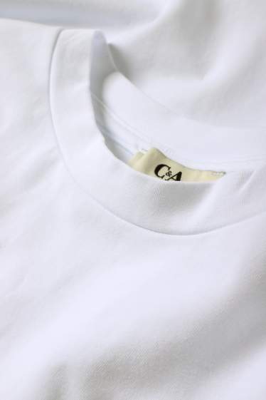 Femmes - T-shirt - slim fit - blanc