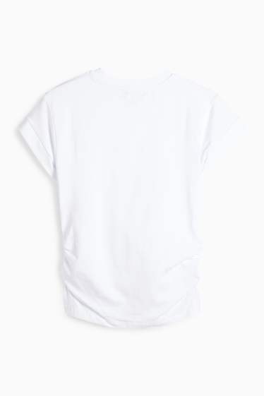 Femmes - T-shirt - slim fit - blanc