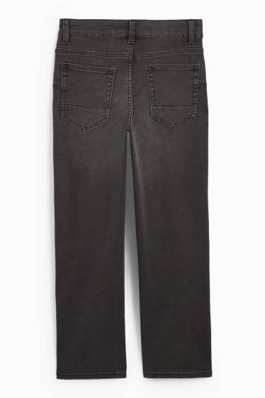Kinder Buben - Relaxed Jeans - Jog Denim - schwarz