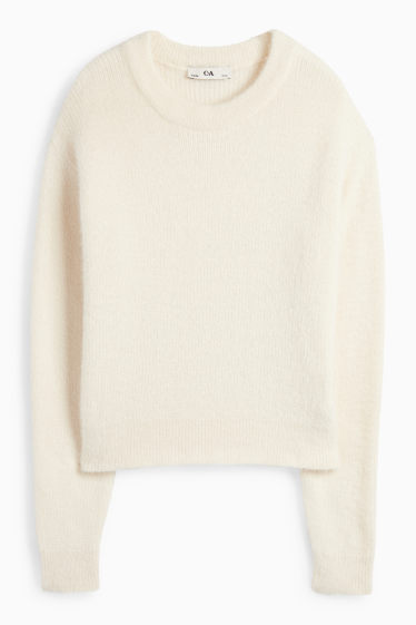 Bambine - Maglione - bianco crema