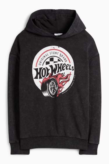 Kinder Jungen - Hot Wheels - Hoodie - schwarz