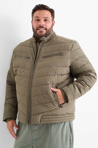 Herren - Steppjacke - khaki