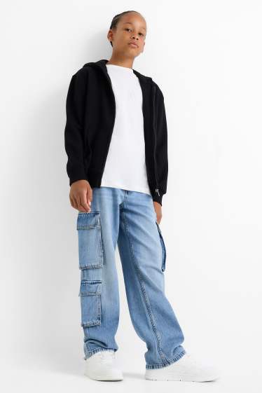 Bambini - Jeans cargo - jeans azzurro