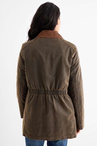 Femmes - Parka - rembourrée - marron