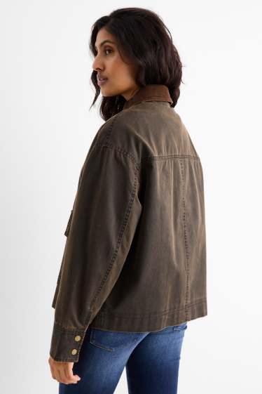 Damen - Jacke - dunkelbraun