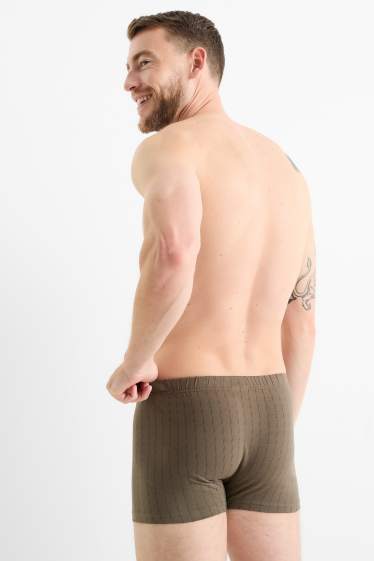 Herren - Multipack 3er - Trunks - dunkelgrün