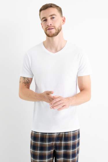 Men - Multipack of 3 - vest - white