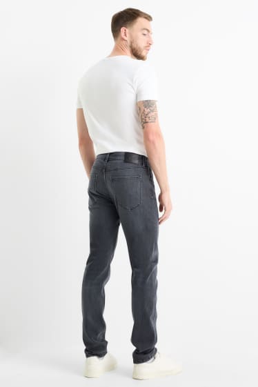 Men - Slim jeans - LYCRA® - denim-gray