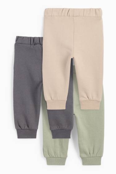 Baby Buben - Multipack 3er - Baby-Jogginghose - hellgrün
