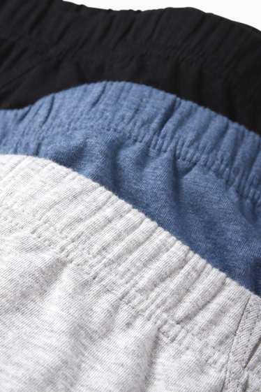 Herren - Multipack 3er - Slip - schwarz