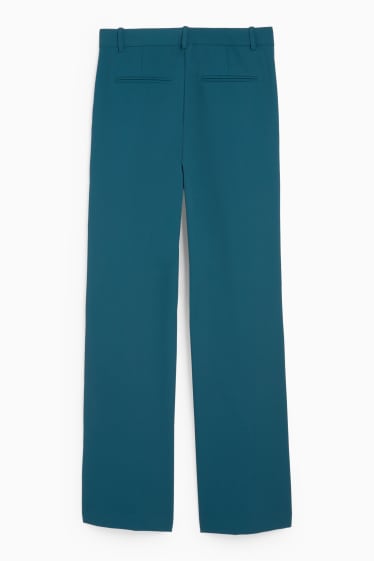 Women - Trousers - petrol