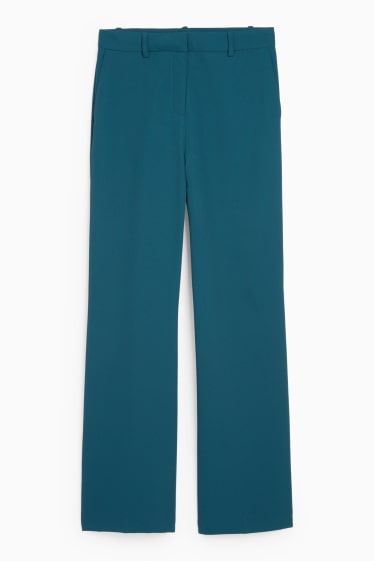 Women - Trousers - petrol