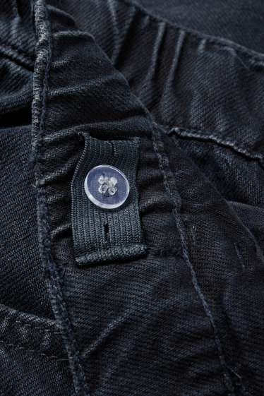 Children Boys - Cargo jeans - thermal jeans - denim-dark blue