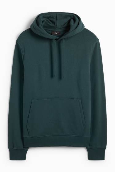 Men - Hoodie - dark green
