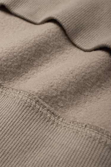 Heren - Hoodie - taupe