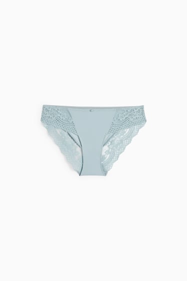 Donna - Slip - turchese