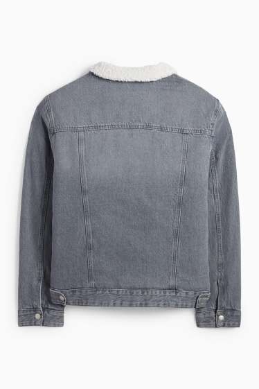Hommes - Veste en jean - jean gris clair
