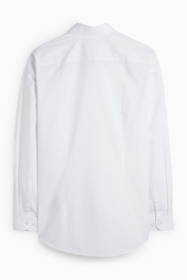 Herren - Businesshemd - Slim Fit - Kent - weiß