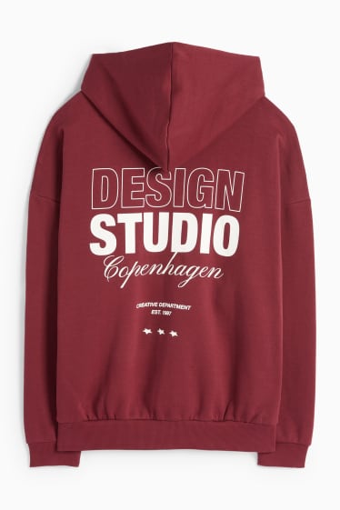 Damen - Hoodie - bordeaux