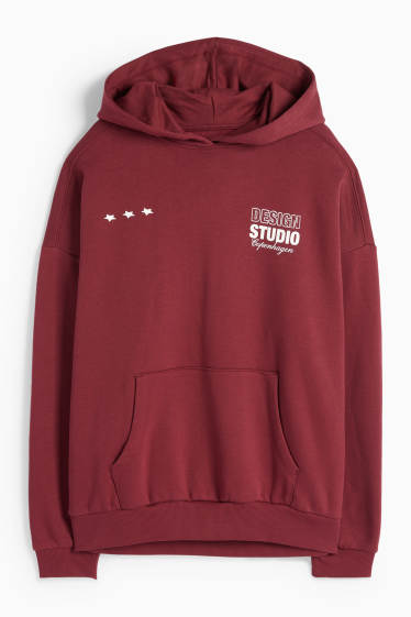 Damen - Hoodie - bordeaux