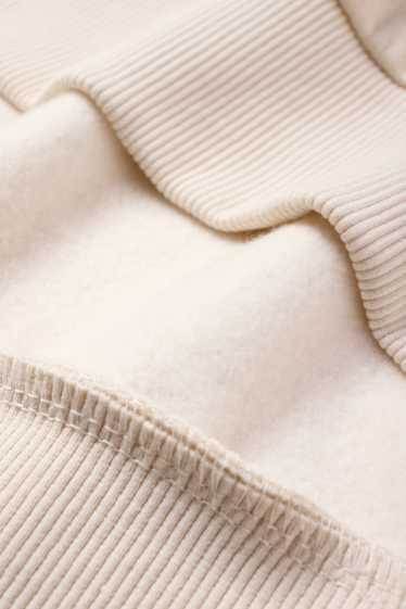 Damen - Sweatshirt - cremefarben