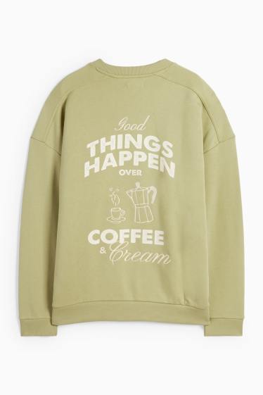 Women - Sweatshirt - light green