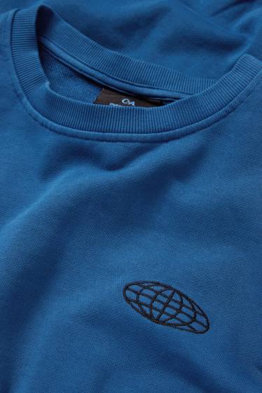 Men - Sweatshirt - blue