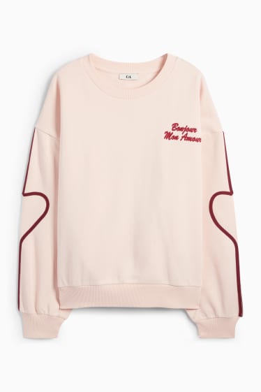 Damen - Sweatshirt - rosa