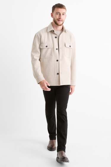 Herren - Chino - Slim Fit - schwarz