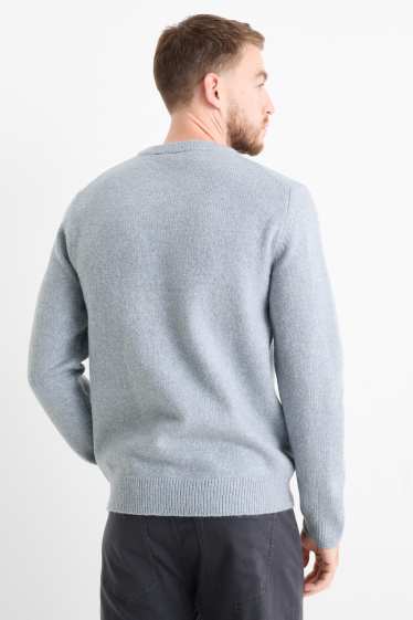 Men - Jumper - light blue