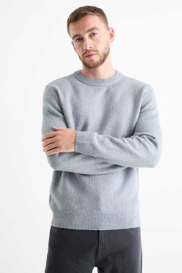 Men - Jumper - light blue