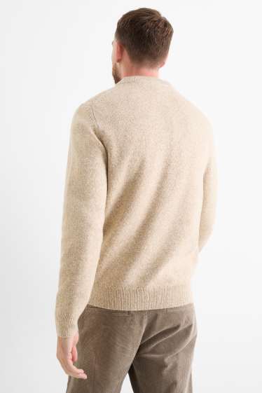 Men - Jumper - beige