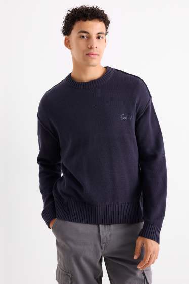 Men - Jumper - dark blue