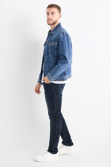 Bărbați - Slim jeans - LYCRA® - denim-albastru închis
