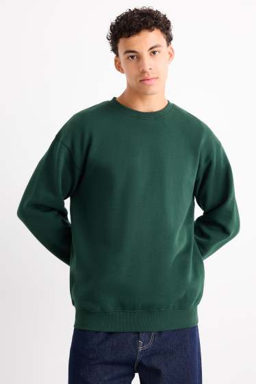 Herren - Sweatshirt - dunkelgrün