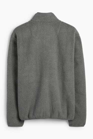 Men - Fleece jacket - green