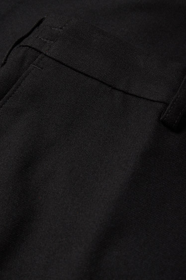 Herren - Baukasten-Hose - Regular Fit - Flex - schwarz