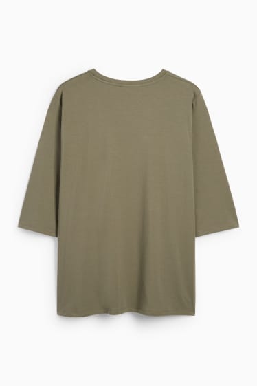 Dámské - Tričko - khaki