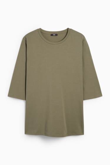 Dámské - Tričko - khaki