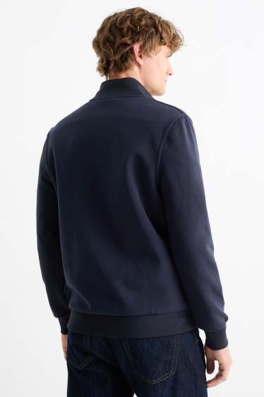 Men - Zip-through sweatshirt - dark blue