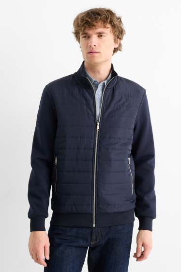 Men - Zip-through sweatshirt - dark blue