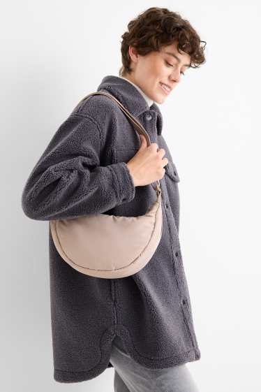 Dames - Schoudertas - beige