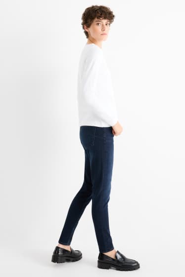 Damen - Skinny Jeans - Mid Waist - Shaping Jeans - LYCRA® - dunkeljeansblau