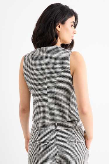 Dona - Armilla formal - regular fit - de ratlles - negre/blanc